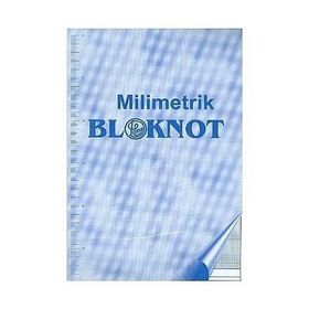 Dilman A4 Mavi Milimetrik Bloknot