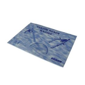 Dilman A4 Yatay 12'li Paket Teknik Resim Kağıdı