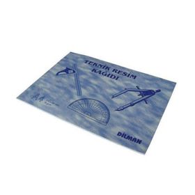 Dilman A4 Yatay 12'li Paket Teknik Resim Kağıdı
