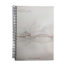 Dilman Architecture Kareli Spiralli A4 160 Yaprak Defter