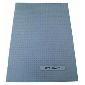 Dilman Karton Kapak Üye Kayıt Defteri