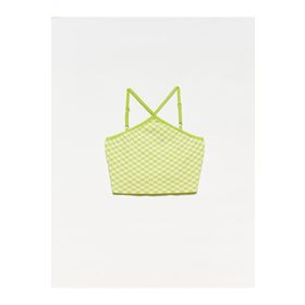 Dilvin 10185 Önden Çapraz Askılı Atlet