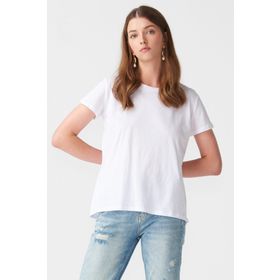 Dilvin 101A03471 Siyah Bisiklet Yaka Basic Kadın T-shirt