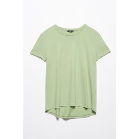 Dilvin 101A03471 Siyah Bisiklet Yaka Basic Kadın T-shirt