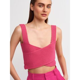 Dilvin 101A10211 Natural Askılı Triko Kadın Atlet