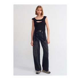Dilvin 101A71378 Siyah Kadın Pantolon