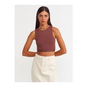 Dilvin 30114 Siyah Crop T-shirt