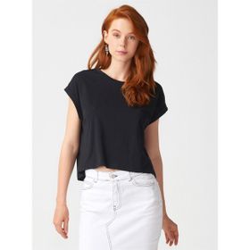 Dilvin 3431 Ekru T Kol T-Shirt