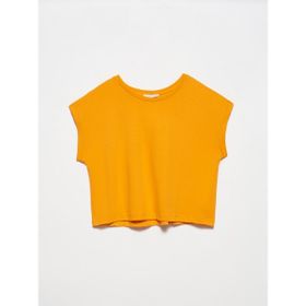 Dilvin 3431 Ekru T Kol T-Shirt