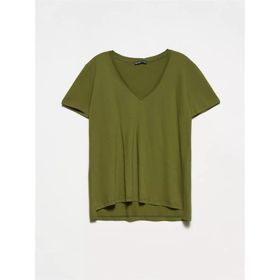 Dilvin 3470 Haki Kadın T-shirt