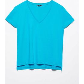 Dilvin 3470 Mavi Basic T-shirt