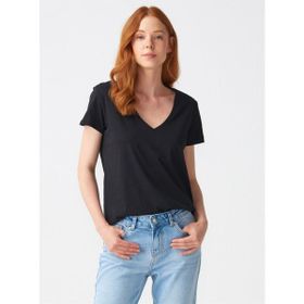 Dilvin 3470 Siyah Kadın T-shirt