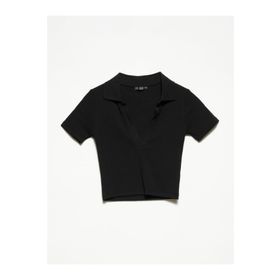 Dilvin 3775 Siyah Polo Yaka T-shirt