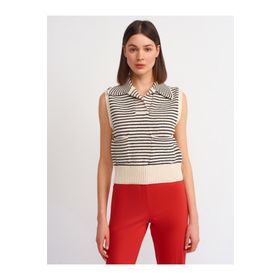 Dilvin 60114 Polo Yaka Triko Süveter