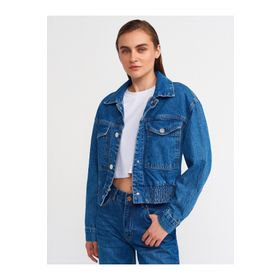 Dilvin 65306 Altı Lastikli Kot Mavi Mont