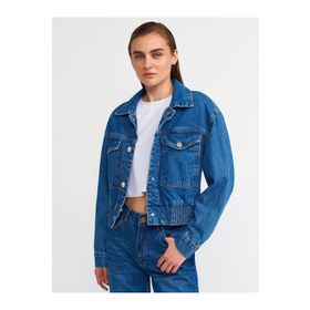 Dilvin 65306 Altı Lastikli Kot Mavi Mont