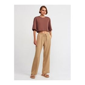 Dilvin 71150 Camel Kadın Pantolon