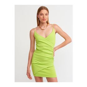 Dilvin 90374 Askılı Mini Elbise