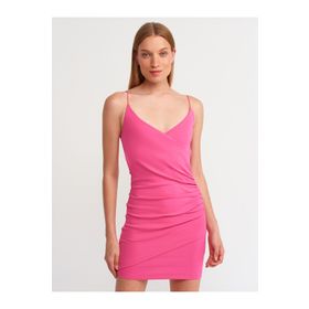 Dilvin 90374 Askılı Mini Elbise