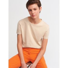 Dilvin Bisiklet Yaka Basic Tshirt