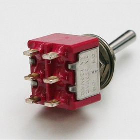 DiMarzio EP1107 On-Off-On 3 Pozisyon DPDT Mini Toogle Switch