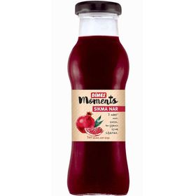 Dimes 250 ml Cam Şişe Sıkma Nar Suyu