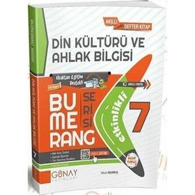 Din Kültürü ve Ahlak Bilgisi Bumerang Soru Bankası Günay Yayınları