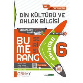 Din Kültürü ve Ahlak Bilgisi Bumerang Soru Bankası Günay Yayınları