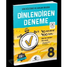 Din Kültürü ve Ahlak Bilgisi Dinlendiren Deneme-Eker Test Yayınları