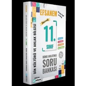 Din Kültürü ve Ahlak Bilgisi Efsane Konu Anlatımlı 11. Sınıf Soru Bankası