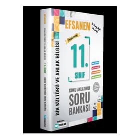 Din Kültürü ve Ahlak Bilgisi Efsane Konu Anlatımlı 11. Sınıf Soru Bankası