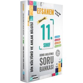 Din Kültürü ve Ahlak Bilgisi Efsane Konu Anlatımlı 11. Sınıf Soru Bankası