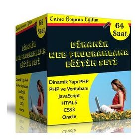 Dinamik Web Programlama Eğitim Seti 64 Saat Anlatım