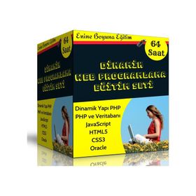 Dinamik Web Programlama Eğitim Seti 64 Saat Anlatım