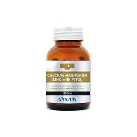 Dinamis Calcium Magnesium Zinc Vitamin D3 100 Tablet