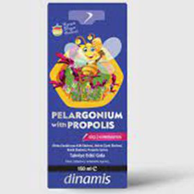 Dinamis Pelargonium with Propolis 150 ml Şurup