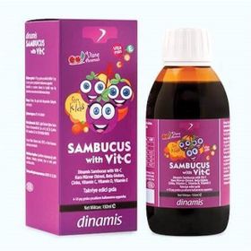 Dinamis Sambucus with Vitamin C 150 ml Şurup