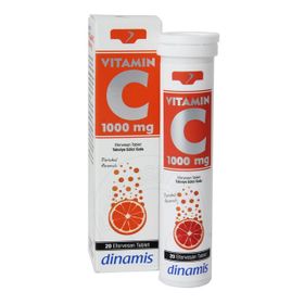 Dinamis Vitamin C 1000 mg 20 Efervesan Tablet