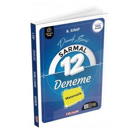 Dinamo Yayınları 2022 8. Sınıf Matematik Sarmal 12 Deneme