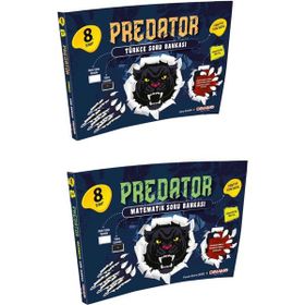 Dinamo Yayınları - 2022 8. Sınıf Predator Matematik Türkçe Soru Bankası