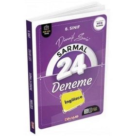 Dinamo Yayınları - 8. Sınıf İngilizce Dinamik Sarmal 24 Deneme