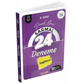 Dinamo Yayınları - 8. Sınıf İngilizce Dinamik Sarmal 24 Deneme