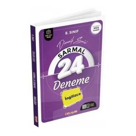 Dinamo Yayınları - 8. Sınıf İngilizce Dinamik Sarmal 24 Deneme