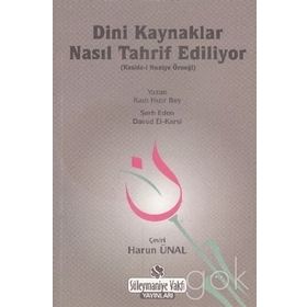 Dini Kaynaklar Nasıl Tahrif Ediliyor - Kadı Hızır Bey Davud el-Karsi 1160 H.