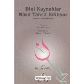 Dini Kaynaklar Nasıl Tahrif Ediliyor - Kadı Hızır Bey Davud el-Karsi 1160 H.