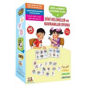 Dini Kelimeler ve Kavramlar Oyunu-Zeka ve Dikkat Geliştirme Oyunu 6 -Kolektif