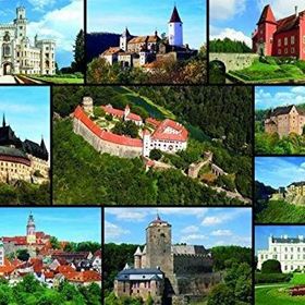 Dino Castles 1000 Parça Puzzle