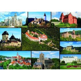Dino Castles 1000 Parça Puzzle