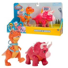 Dino Ranch DNA02000-DNR0007 Biscuit & Angus Delüks Figür Paketi