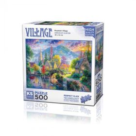 Dino Village in The Mountains Puzzle